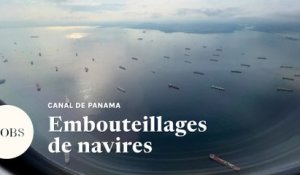 Canal de Panama : des dizaines de navires à l'arrêt à cause de la sécheresse