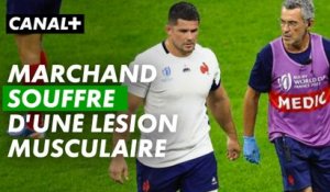 Marchand souffre d'une lésion musculaire - XV de France