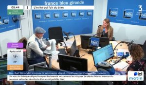 Philippe Etchebest invité de France Bleu Gironde