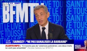 Nicolas Sarkozy: "Gérald Darmanin est un bon ministre de l'Intérieur"