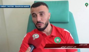 Romain Saïs et l'équipe du Maroc ont fait don de leur sang