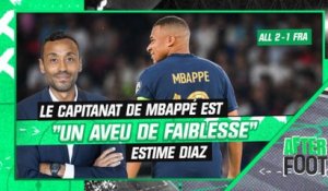 Allemagne 2-1 France : Le capitanat de Mbappé "est un aveu de faiblesse" estime Diaz