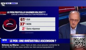 Pour 61% des Français, Marine Le Pen "peut gagner en 2027", selon un sondage Elabe/BFMTV