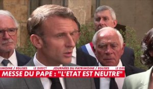 Emmanuel Macron : «Je n'irai pas en tant que catholique, mais en tant que président de la République française, qui est en effet laïque»