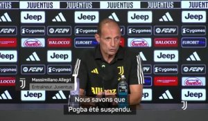 Juventus - Allegri est dans l’attente pour Pogba
