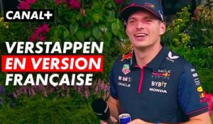 L'interview exceptionnelle de Max verstappen - Grand Prix de Singapour - F1
