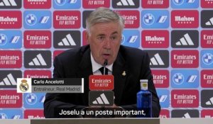 Ancelotti : "Joselu a un poste important"