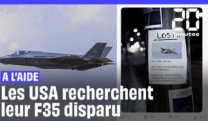 L'armée américaine demande de l'aide aux internautes pour retrouver un avion de combat F35