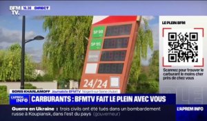 "Je regarde toujours la station la moins chère":  BFMTV vous aide à trouver les stations-service les moins chères, comme ici à Nogent-sur-Seine, dans l'Aube