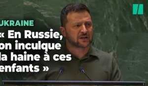À l'ONU, Zelensky accuse la Russie de "génocide" et veut de l'aide pour sauver les enfants déportés