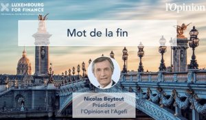 Conférence LFF: le mot de la fin par Nicolas Beytout