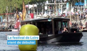 Début du festival de Loire, à Orléans