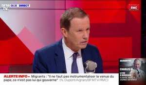Migrants à Lampedusa: "Usurla von der Leyen est une immigrationniste" affirme Nicolas Dupont-Aignan
