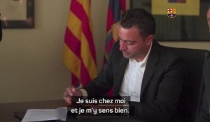 Barça - Xavi : "L'impression d'avoir une confiance totale"