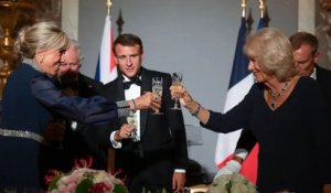 Visite Roi Charles : le bel geste de Brigitte Macron pour Camilla à leur dîner fastueux à Versailles