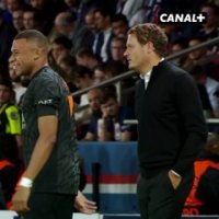 L'échange sympa entre Mbappé et Terzic - Ligue des Champions 2023-24 (J1)