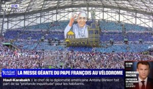Le pape François à Marseille: les meilleurs moment de la messe géante au stade Vélodrome