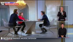 Transition écologique: "On a fait la moitié du chemin", affirme Emmanuel Macron