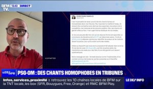 Chants homophobes lors du match PSG-OM: la ministre des Sports demande au club parisien de porter plainte contre les supporters