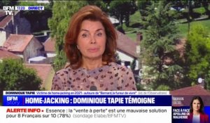 "Bernard leur a craché à la figure, je me suis dit «on est morts»": Dominique Tapie raconte le home-jacking qu'elle a subi avec son mari Bernard en 2021
