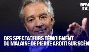 “Il a commencé à bégayer”: une spectatrice raconte le malaise de Pierre Arditi sur scène