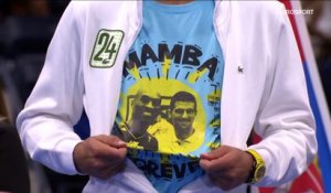 L'hommage poignant de Djokovic à Kobe Bryant pour son 24e Grand Chelem symbolique