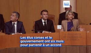 Emmanuel Macron propose "une autonomie à la Corse", mais pas "contre l'Etat"