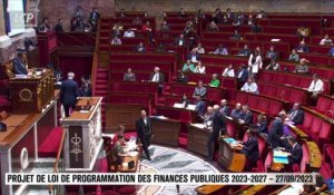 Séance publique à l'Assemblée nationale - Finances publiques : nouvel examen du projet de loi de programmation