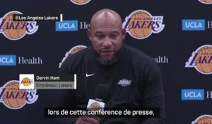 Lakers - Ham : "LeBron James sait se gérer"