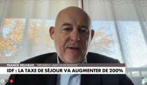 Franck Delvaux : «Pour un hôtel 3 étoiles, on va passer de 1,90€ à 5,70€, donc quand vous êtes une famille, cela va faire une augmentation importante»