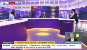 "On va arrêter là" : Agacé, Éric Dupond-Moretti perd patience en pleine interview après des questions sur sa mise en examen