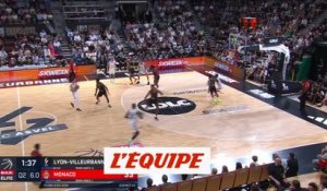 Le résumé de la victoire de Monaco contre l'Asvel - Basket - Betclic Elite