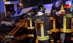 Un bus tombe d'un pont et s'écrase au sol à Venise : Le bilan fait état de 21 morts ce matin dont au moins 2 enfants - Plusieurs blessés sont dans un état grave