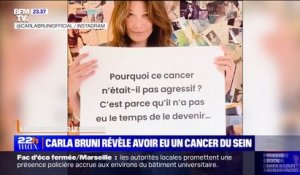 LA BANDE PREND LE POUVOIR - Carla Bruni révèle avoir été diagnostiquée d'un cancer du sein