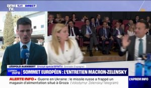 Sommet européen: l'entretien entre Emmanuel Macron et Volodymyr Zelensky a duré 30 min
