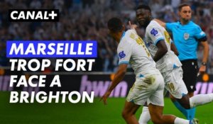 Les 2 buts de l'OM face à Brighton en 90 secondes - Ligue Europa 2023-24 (J2)