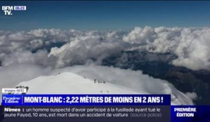 Le Mont Blanc a perdu deux mètres en deux ans