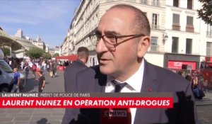 Laurent Nunez en opération anti-drogues :«Nous sommes présents de manière massive dans les quartiers, comme nous a demandé le ministre de l’Intérieur»