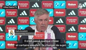 Ancelotti s'agace de la polémique autour de Vinicius