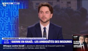 Israël: le député LFI Aurélien Saintoul "condamne tous les actes de violences qui ensanglantent la région"