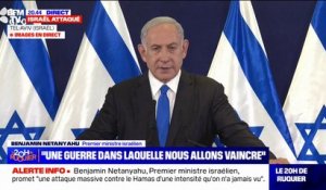 Benjamin Netanyahu (Premier ministre israélien): "Des jours difficiles nous attendent, mais nous vaincrons"