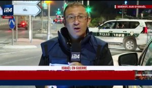 Attaque du Hamas : En plein direct d'un journaliste de i24 News, plus d'un dizaine de roquettes sont envoyés sur Israël alors que le reporter est obligé de se mettre au sol