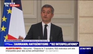 Gérald Darmanin, ministre de l'Intérieur: "Il y a 489 personnes étrangères, dangereuses et irrégulières sur le territoire national"