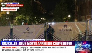 Coups de feu à Bruxelles: Marie-Astrid de Villenfagne, médecin urgentiste intervenue sur les lieux de la fusillade, témoigne sur BFMTV