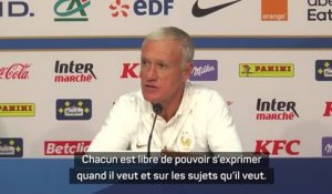 Bleus - Mbappé muet devant la presse ? Deschamps répond : "Chacun est libre de s'exprimer quand il veut"