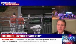 Attentat à Bruxelles: "On retrouve ce qu'on a connu à Paris ou à Bruxelles il y a quelques années, le jihadisme ne s'arrête jamais", pour l'ancien Premier ministre Manuel Valls