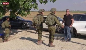 Attaque contre Israël : CNEWS au poste-frontière de Kerem Shalom