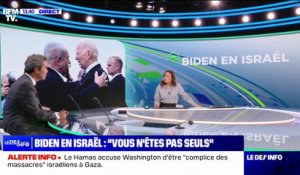 Visite de Joe Biden en Israël: le Hamas accuse Washington "d'être complice des massacres" israéliens à Gaza