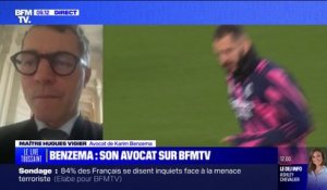 Maître Hugues Vigier, avocat de Karim Benzema: "Il dément absolument" avoir des liens avec les Frères musulmans