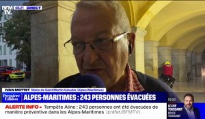 Ivan Mottet, maire de Saint-Martin-Vésubie: "On va fermer les routes par mesure de sécurité"